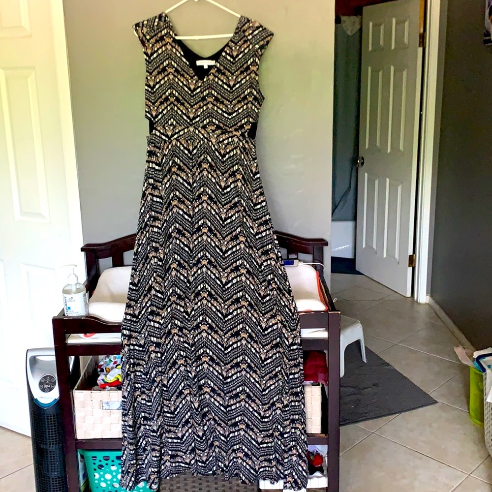 The Vanity Room Large size casual long dress